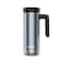 Contigo Superior 20 Stainless Steel Travel Mug with Handle LeakProof Lid DoubleWall Insulation for Hot Cold Beverages 20oz Dark Ice Ideal for Commuting and Travel