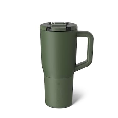 BrÃ¼Mate BrMate Mv 25oz 100 Leak Proof Insulated Coffee Mug with Handle Lid Stainless Steel Coffee Travel Mug Double Walled Coffee Cup OD Green