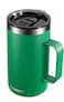 KXIAOCHEN 20oz Insulated Coffee Mug with Lid Stainless Steel Coffee Cup Double Wall Vacuum Coffee Tumbler with Handle Premium Thermal Travel Coffee Mug Emerald