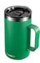 KXIAOCHEN 20oz Insulated Coffee Mug with Lid Stainless Steel Coffee Cup Double Wall Vacuum Coffee Tumbler with Handle Premium Thermal Travel Coffee Mug Emerald
