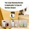 CHENSHUO Collapsible Water Cup HolderWall Mounted Water Glass Beer Bottle Beverage Soda Coffee Mug Holder CupDesign for Home OfficeUniversal Multi Size Cup and Mug Holder1Pieces