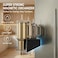 Oasis Origin Magnetic Cup Holder for Fridge 2Pack Compatible with Stanley Quencher H20 Yeti 2040oz Tumblers HeavyDuty 18LB FullMagnet Drink Holder with Utility Hook Rack for Kitchen or Garage