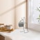 Unomor Tea Cup Saucer Display Stand Black Metal Coffee Mug Holder Rack Compact 629X255X236 Inch Kitchen Counter Organizer for Home and Office