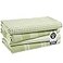 LANE LINEN Cotton Kitchen Towels Set 4Pack Absorbent QuickDrying Dish Towels 18 x 28 Sage Green