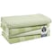 LANE LINEN Cotton Kitchen Towels Set 4Pack Absorbent QuickDrying Dish Towels 18 x 28 Sage Green