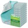 Jeymei 10counts Non Scratch Wire Dishcloth Multipurpose Wire Dishwashing Rag for Washing DishesDouble Layer Microfiber Cleaning ClothReusable Diamond Weave Steel Wool Scrubber ClothsBlue