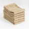 All-Clad AllClad Premium Solid Dish Cloth Set Highly Absorbent Super Soft 100 Turkish Cotton Terry Looped 13x14 Dish Towels for Cleaning Drying Dishes Pan Glassware or Counter 6Pack Cappuccino