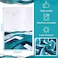 Bencailor 6 Pcs Teal Kitchen Towels Turquoise Dish Hand Towels Farmhouse Absorbent Tea Washcloth for Winter Spring Bathroom Kitchen Decor Gifts 24 x 16