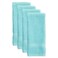DII Basic Terry Collection Waffle Dishtowel Set 15x26 Solid Aqua 4 Piece