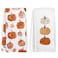 KFXHANGD Fall Pumpkin Decor Kitchen Towels and Dishcloths Set of 2 Fall Thanksgiving Day Hand Dish Towel Farmhouse Autumn Pumpkins Decorative Hand Tea Towels for Bathroom Kitchen 1624 Inch