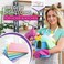 PINK RHINO LABS Swedish Dishcloths EcoFriendly Reusable Kitchen Towels 10 Pack Cleaning Cloths for Dishes Counters Surfaces Super Absorbent Compostable ZeroWaste Alternative