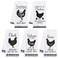 R HORSE 5Pcs Funny Chicken Kitchen Dish Towel Set Absorbent Quick Dry Cloth Dish Tea Towels Reusable Bar Hand Dishcloths Decor for Bathroom Kitchen Home Supplies