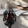 RECYCO Waffle Kitchen Towel Set of 2 Quick Dry Microfiber Sustainable Dish Towels Ultra Absorbent Reusable Cleaning Tea Towels Lightweight Hand Towels16x 28 Enchanted Bloom