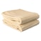 Ritz Royale Collection 100 Combed Terry Cotton Highly Absorbent Oversized Kitchen Towel Set 28 x 18 2Pack Solid Latte