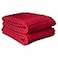 Ritz Royale Collection 100 Combed Terry Cotton Highly Absorbent Oversized Kitchen Towel Set 28 x 18 2Pack Solid Paprika Red