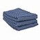 Ritz Royale Collection 100 Combed Terry Cotton Highly Absorbent Kitchen Dish Cloth Set 1334 x 12 3Pack Solid Federal Blue