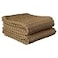 Ritz Royale Collection 100 Combed Terry Cotton Highly Absorbent Oversized Kitchen Towel Set 28 x 18 2Pack Solid Mocha Brown