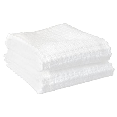 Ritz Royale Collection 100 Combed Terry Cotton Highly Absorbent Oversized Kitchen Towel Set 28 x 18 2Pack Solid White