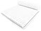 Fecido Classic Kitchen Dish Towels with Hanging Loop Heavy Duty Absorbent Dish Clothes European Made 100 Cotton Tea Towels Set of Two White