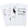 Michael Grace Gifts Cotton Kitchen Towel Decorative Set Funny Hand Dish or Tea Towels for Any Decor Gift for Housewarming Hostess Christmas Mothers Day Birthday
