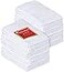 Utopia Kitchen White Flour Sack Towels 24 Pack 28 x 28 Inch 100 Cotton Tea Towels for Cleaning Drying Highly Absorbent Kitchen Dish Cloth
