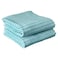Ritz Royale Collection 100 Combed Terry Cotton Highly Absorbent Oversized Kitchen Towel Set 28 x 18 2Pack Solid Dew