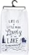Primitives by Kathy 104268 LOL Made You Smile Dish Towel 28 x 28Inches Lovely at The Lake