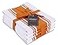 AMOUR INFINI Kitchen Towels 100 Cotton Pack of 4 Highly Absorbent Quick Drying Premium Striped Dish Towel for Kitchen with Hanging Loop Hand Tea Towels Orange