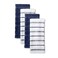 KitchenAid Albany Kitchen Towel 4Pack Set Blue WillowWhite 16x26