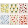 Patelai Mixed Fruit Swedish Kitchen Dishcloths Reusable Dish Towels Absorbent and Fast Dry Cleaning Cloths for Kitchen Blueberry Cherry Strawberry Lemon Pineapple Watermelon Cleaning Wipes 6 Count