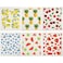 Patelai Mixed Fruit Swedish Kitchen Dishcloths Reusable Dish Towels Absorbent and Fast Dry Cleaning Cloths for Kitchen Blueberry Cherry Strawberry Lemon Pineapple Watermelon Cleaning Wipes 6 Count