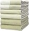 Bumble Towels Premium Kitchen Towels 20x 28 6 Pack Large Cotton Dish Towels Flat Terry Highly Absorbent Kitchen Linen Set with Hanging Loop Sage
