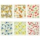 Patelai 6 Pcs Mixed Fruit Swedish Kitchen Dishcloths Reusable Dish Towels Absorbent and Quickly Dry Cleaning Cloths for Kitchen Lemon Orange Strawberry Blueberry Cherry Avocado Cleaning Wipes