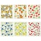 Patelai 6 Pcs Mixed Fruit Swedish Kitchen Dishcloths Reusable Dish Towels Absorbent and Quickly Dry Cleaning Cloths for Kitchen Lemon Orange Strawberry Blueberry Cherry Avocado Cleaning Wipes