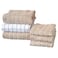 Ritz Premium Kitchen Towel and Dish Cloth Value Set Highly Absorbent Super Soft LongLasting 100 Cotton Checked and Solid Hand Towels Tea Towels Bar Towels 6 Pack Putty