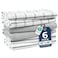 LANE LINEN Cotton Kitchen Towels and Dish Cloths Set 6Pack Absorbent QuickDrying Dish Towel 18 x 28 Soft Premium Hand and Tea Towels Grey