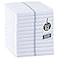 LANE LINEN Kitchen Hand Towels 12 Pack Dish Towels for Kitchen Drying 100 Cotton Super Absorbent Tea Towel Quick Dry 14x25 Useful for Cleaning Countertops Durable for Daily Use Grey Stripe