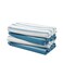 LANE LINEN Kitchen Towels Set Pack of 4 Cotton Dish Towels for Drying Dishes 18x 28 Absorbent Tea Towels Quick Drying Kitchen Towel Set Blue Saphire