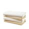 LANE LINEN Kitchen Towels Set of 418x28 Absorbent Cotton Dish Towels QuickDrying Hand Tea Towels for Kitchen Light Tan