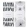 GEOMETRY Kitchen Tea Towels Quick Dry Microfiber Dish Towels for Kitchen Linework 18 x 30 2 Pack