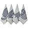 sea me at home Cat Themed Funny Dish Towels for Kitchen Drying 100 Cotton Kitchen Tea Towel Set of 4 Housewarming Birthday Gift for Cat Lovers Cats Moods