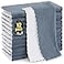 Mordimy 12 Pack Kitchen Cloths Dish Towels 10 x 10 Dark Grey White Super Soft and Absorbent Dish Cloths Coral Velvet Microfiber Cleaning Cloth Nonstick Oil Fast Dry Dishcloths
