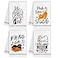 Hexagram Cat Mom Gifts for Women Lover Funny Cat Kitchen Towels Set of 4 Cute Dish Hand Towels for Housewarming Kitchen Decor