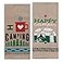 Kay Dee Designs Camping Adventures Chambray Towel Set One Each Happy Camper I Heart Camping