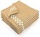 Fecido Classic Dark Kitchen Dish Towels with Hanging Loop Heavy Duty Absorbent Dish Clothes European Made 100 Cotton Tea Towels Set of 4 Beige