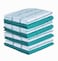 AMOUR INFINI Cotton Kitchen Dish Cloths Set of 8 Highly Absorbent Super Soft Premium Terry Cleaning Cloth 12x12 Inch Premium Dishcloths for Washing Dishes Turquoise