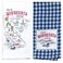 DHE 2 Piece Home State of Minnesota Embroidered Kitchen Towel Bundle