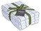 AMOUR INFINI Terry Cotton Kitchen Towels 4Pack Large 18 x 28 Inch Absorbent Soft Dish Towel with Hanging Loop Washable Ideal for Cleaning Drying Green