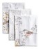 Maison d' Maison d Hermine Kitchen Towels Set of 3 100 Cotton 2750 x 20 Reusable Cloth Dish Towels Absorbent with Hanging Loop for Kitchen Farmhouse Hotel Spring Summer Meadow Florals Beige