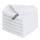 Kitinjoy 100 Cotton Kitchen Dish Cloths 12 X 12 Inches White 6 Pack Waffle Weave Ultra Soft Absorbent Dish Towels for Drying Dishes Quick Drying Kitchen Towels Dish Rags